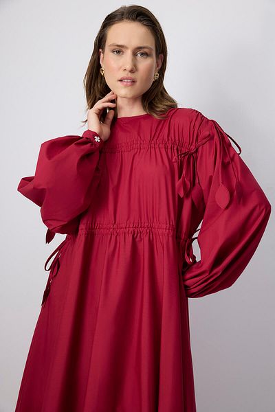 Touché Privé Leaf Detail Bib Dress