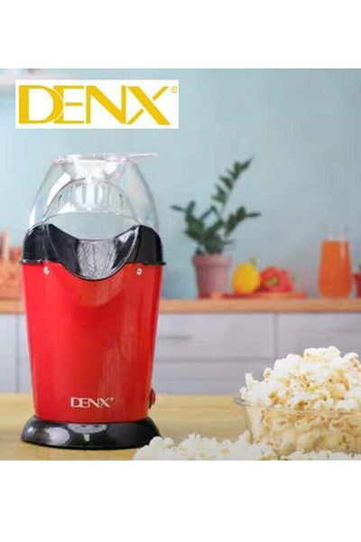 Denx صانعة فشار صحية بالهواء الساخن بقوة 1100 واط بدون زيت DX2089