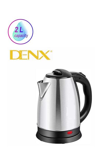Denx غلاية ماء كهربائية سريعة وآمنة بسعة 2 لتر DX1744