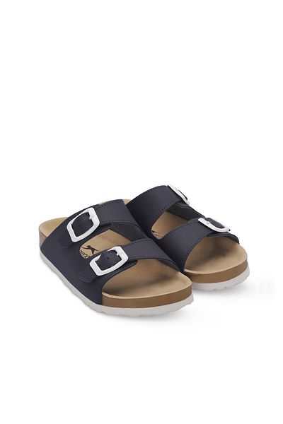 Slazenger Kreka Unisex Children's Slippers Navy Blue