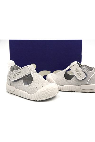 Vicco Lora 2 Thermo Non-Slip Lightweight Sole Velcro Orthopedic Children's Comfortable Shoes Gray