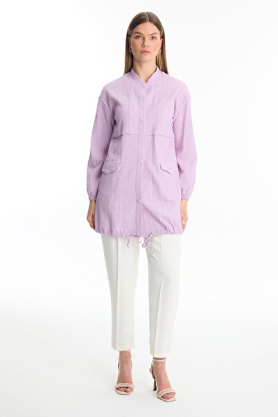 Zühre Αθλητικό μπουφάν με σχέδιο Lavender C-0140