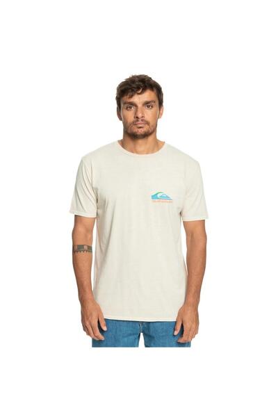 Quiksilver Eqyzt07252 Pastimeparadise m Tees Men's T-Shirt Cream