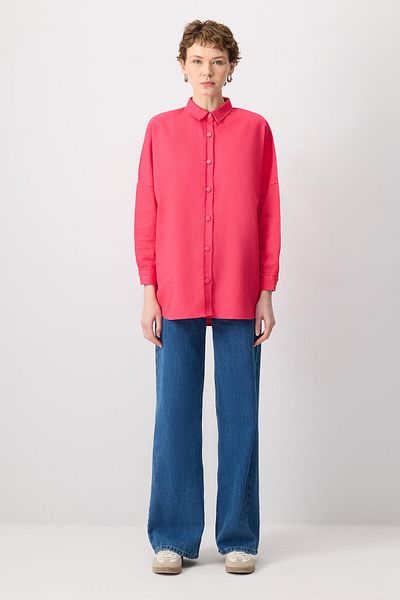 Touché Privé 100% Cotton Oversize Basic Shirt