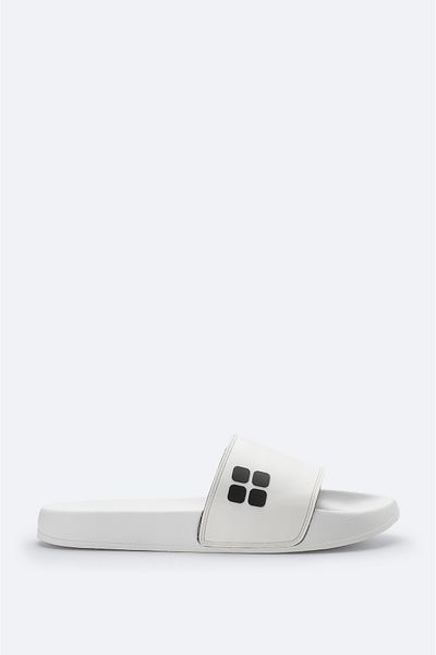 Avva White Eva Slippers - Light and Flexible Sole, B008300