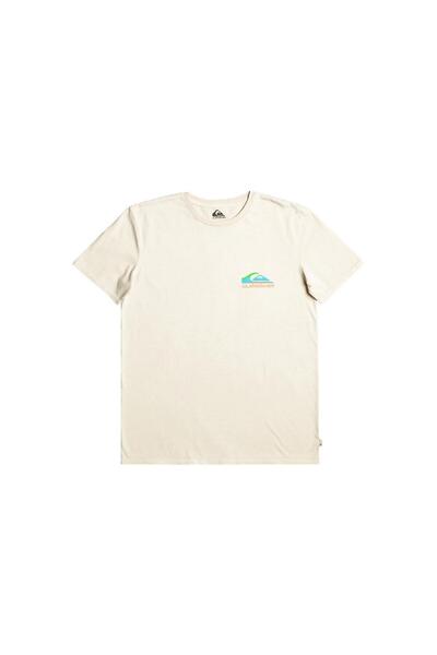 Quiksilver Eqyzt07252 Pastimeparadise m Tees Men's T-Shirt Cream
