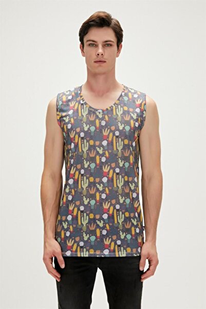 Bad Bear 23.01.23.008-C02 Areole Men's Sports Tank Top Smoked