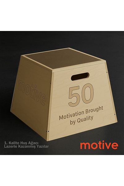 MOTIVE Jump Box Jumping Jump Box Stand 50 cm