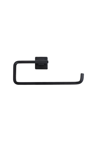 flores Metal towel holder, matt black, 260 mm