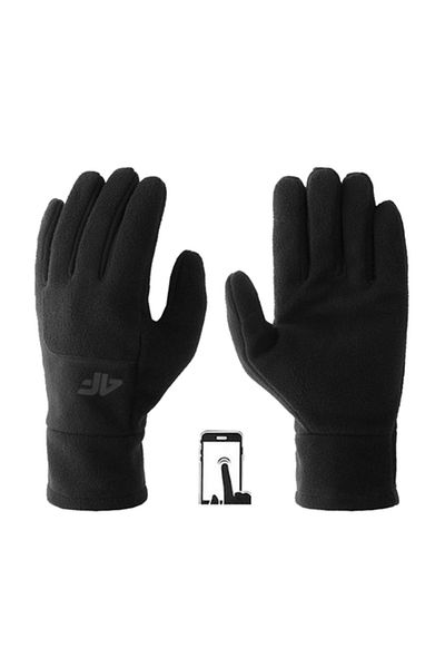 4F GLOVES U048 unisex gloves black