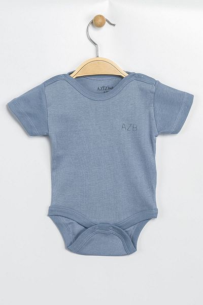 Aziz Bebe Baby Boy Girl 100% Cotton Bodysuit & Bodysuit with Snap Fasteners