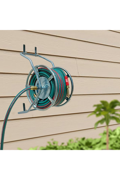 TOTAL Steel Reel with Garden Hose 30M 1/2"