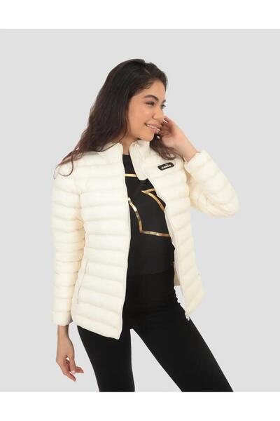 Diadora D202003-580 Padded Lightweight W Be One Women's Coat Cream