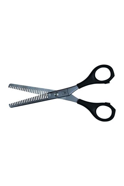 Mu Art 2213 M-531 Plastic Handle Intermediate Scissors Double No: 6 Inch / 1524 cm - Stainless Steel