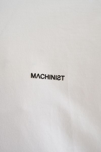 Machinist Men's Basic Cotton Oversize Ecru T-Shirt