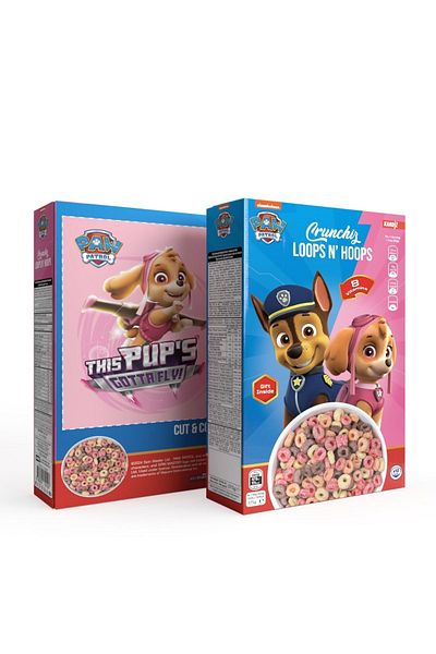KANDİZ Paw Patrol Crunchiz Loops N' Hoops 375g