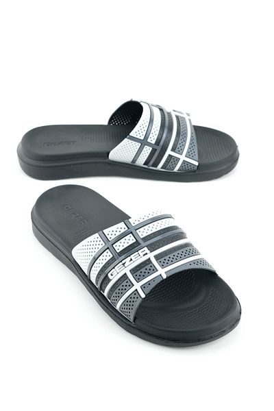 GEZER Men's Summer Eva Suitable for Wet Floor Daily Home Garden Pool Bathroom Slippers