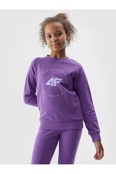 4F HANORAC F637 hanorac violet pentru fete