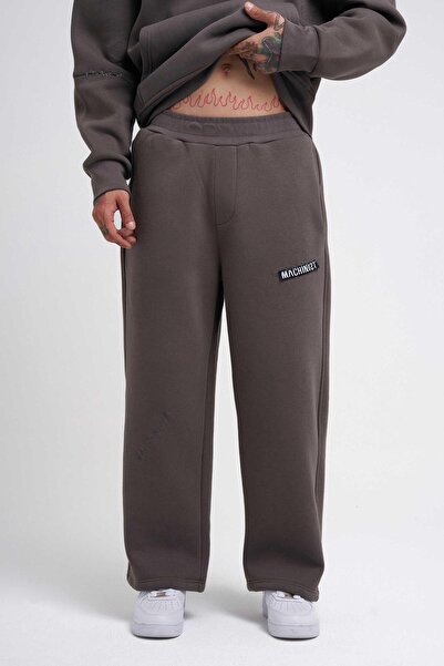 Machinist Ανδρικό φαρδύ ανθρακί παντελόνι