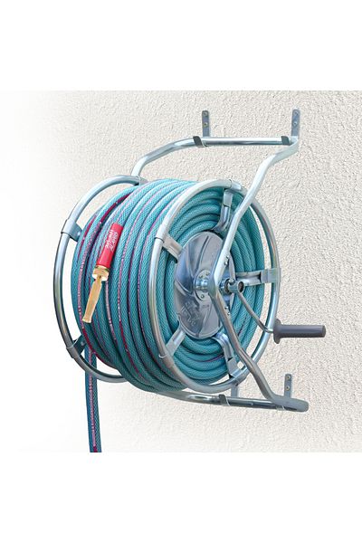 TOTAL Steel Reel with Garden Hose 30M 1/2"