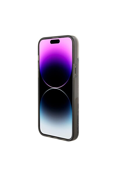 Karl Lagerfeld Case for iPhone 15 Plus, Hardcase Liquid Glitter, Karl Lagerfeld - Transparent