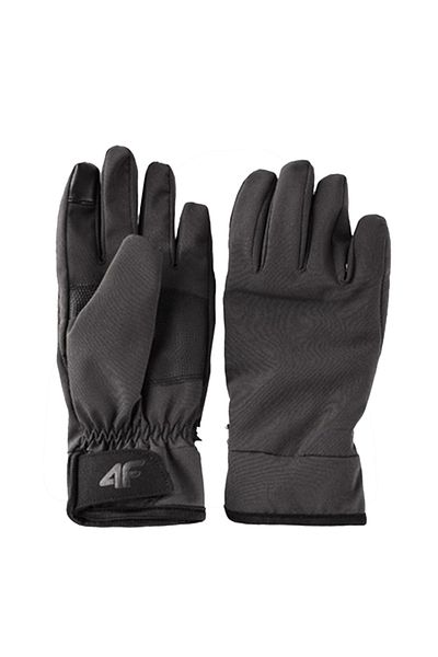 4F GLOVES U051 unisex gloves black