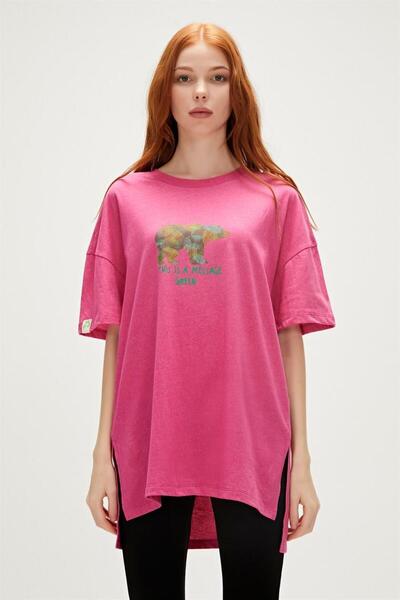 Bad Bear 23.03.07.001-c124 Re-finger Kadın T-shirt