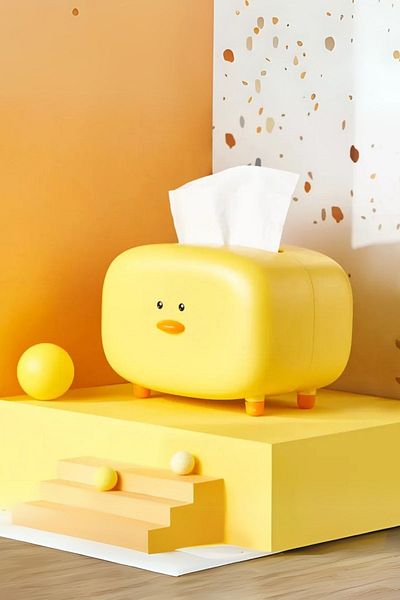 YOYOSO Napkin Holder - Yellow - Plastic
