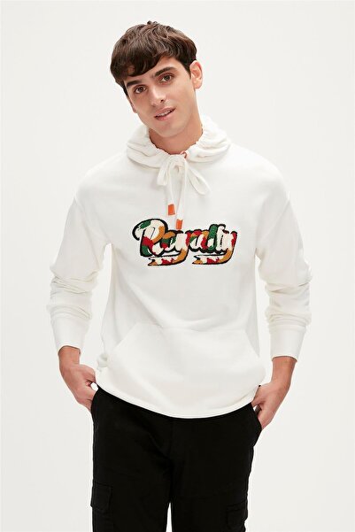 Bad Bear 23.02.12.006-C04 Royalty Men's Sweatshirt White