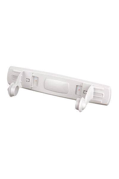 flores Plastic paper towel roll holder, white, 360 mm