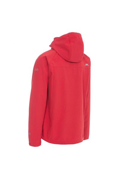 Trespass Majkssm20007-Red Accelerator Ii - Male Softshell Jkt Tp75 Men's Softshell Jacket