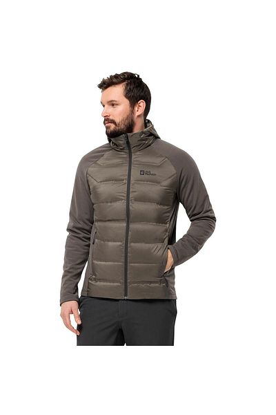 Jack Wolfskin 1711411-5719 سترة Tasman Down Hybrid M للرجال للاستخدام الخارجي