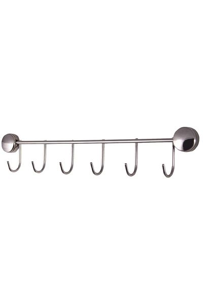 flores Metal bathroom hanger, 6 hooks No. 544