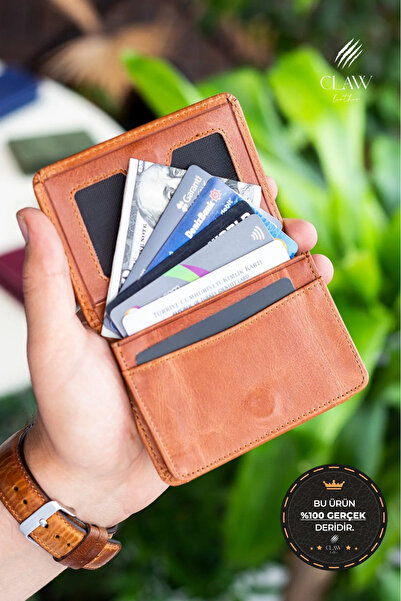 clawleather Πορτοφόλι Crazy Leather Unisex για κάρτες