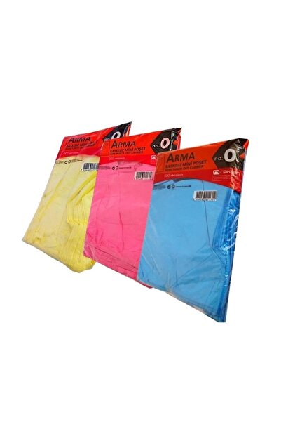 Genel Markalar Arma Baskısız Blok Poşet (500'LÜ) (20* 30 CM) No:0