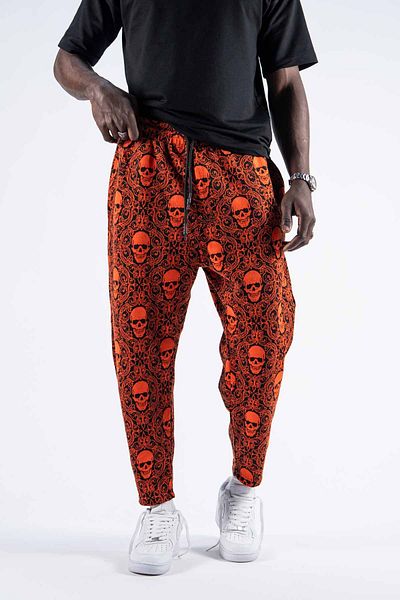 SUPERBLUE Unisex Daily Digital Printed Baguette Trousers