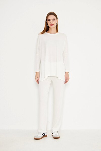 Akabi Kaşmir Pantolon  Ekru