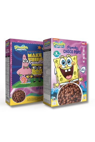 KANDİZ SpongeBob Crunchiz Choco Pops 375g