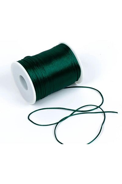 OZN AKSESUAR Floss Rope, Rat Tail, Bracelet Rope Necklace Rope, Wedding Dress Rope Engagement Rope, Kaftan Rope (2mm 10Mt)