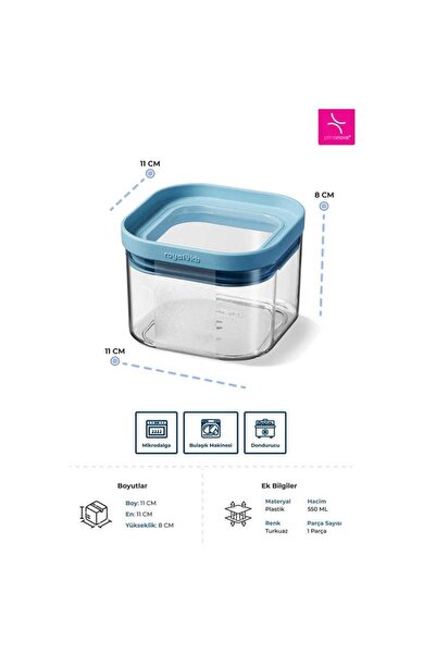 Prima Nova Seoul Dry Food Storage Container 550ml