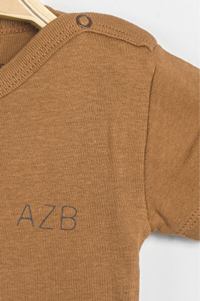 Aziz Bebe Baby Boy Girl 100% Cotton Bodysuit & Bodysuit with Snap Fasteners