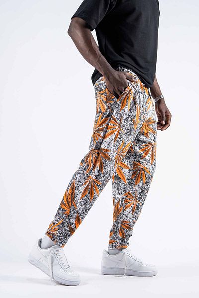 SUPERBLUE Ανδρικό παντελόνι μπαγκέτας Jogger με μοτίβο καθημερινά