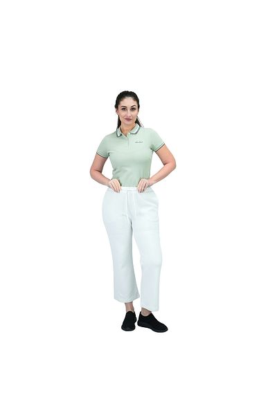 Giordano Women's French Rib High Waist Pants