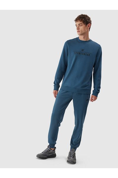 4F Hanorac bărbătesc bleumarin M692 SWEATSHIRT