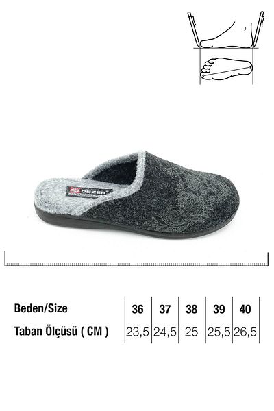 GEZER Papuci de casă de iarnă pentru femei