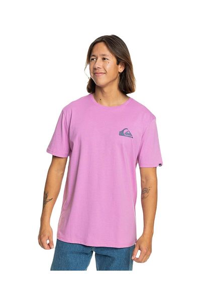 Quiksilver تي شيرت رجالي Eqyzt07657 Mw Mini Logo Ss
