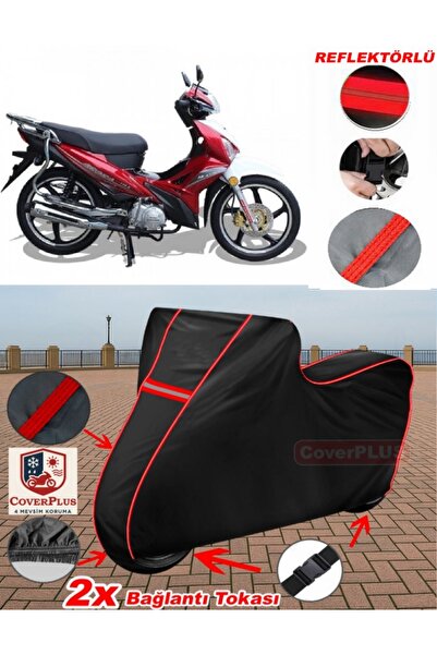 CoverPlus Arora Ar 100-62 Eagle Tarpaulin Black Motorcycle Tarpaulin Motor Co...