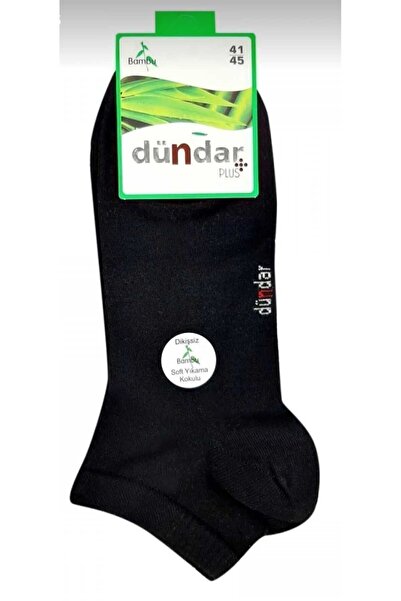 TURKUAZ KIDS Men's Black 6-Piece Bamboo Stitch-Free Booties Non-Fading Colors