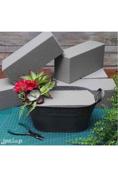 DRAMA HOME 6 Pieces Foam Blocks for Dry Flowers Foam Blocks for Artificial Florists and Craft Supplies