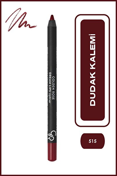 Golden Rose Dream Lips Dudak Kalemi 515   Pamuk Yağı İçerikli   1,6 g